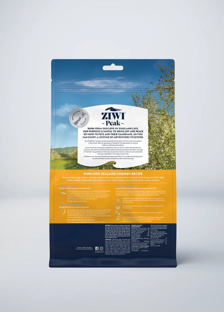 Ziwi Peak Dry Cat Food Air Dried Chicken Recipe