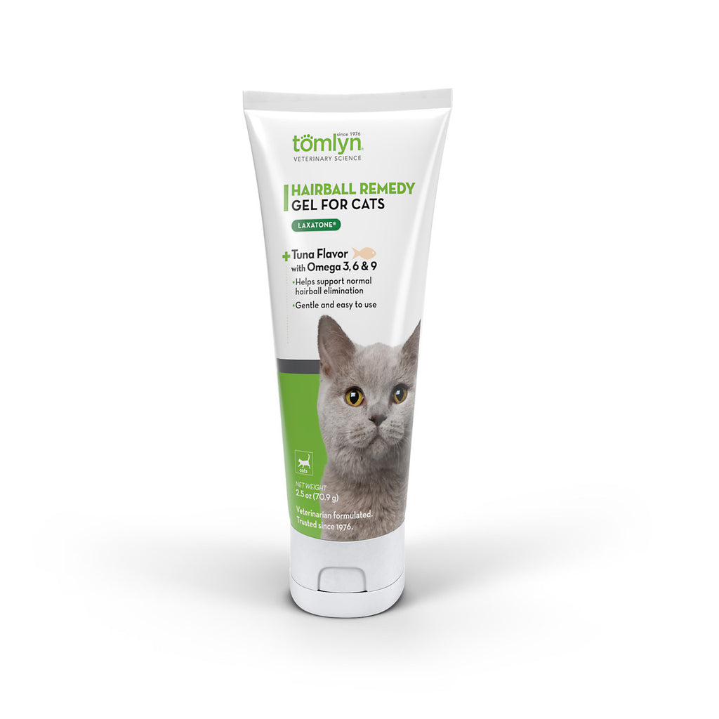 Tomlyn Hairball Remedy Gel Tuna Flavor for Cats