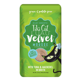 Tiki Cat Luau Velvet Mousse with Tuna & Mackerel in Broth Cat Food