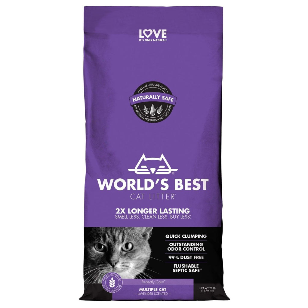 World's Best Cat Litter Mulitple Cat Lavender Scent