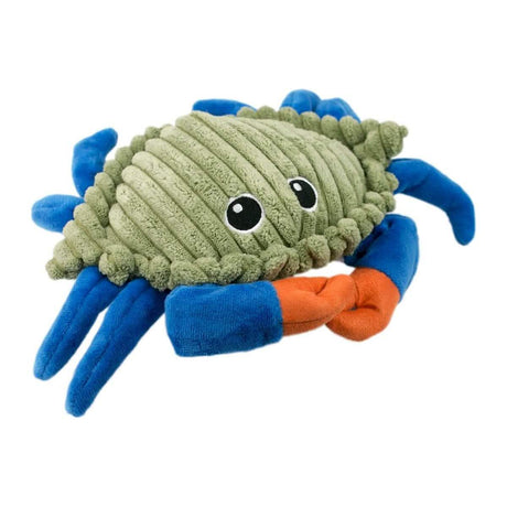 Tall Tails Dog Toy Plush Animated Crab