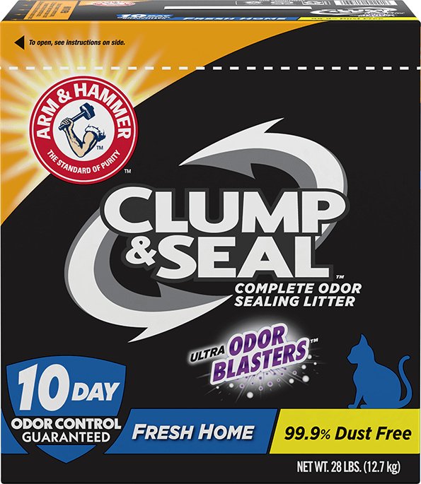 Arm &amp; Hammer Cat Litter Clump &amp; Seal Fresh Home