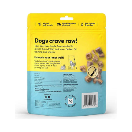 Animals Like Us Dog Treat Freeze-Dried Raw Grass-Fed Beef Liver