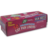 Van Ness Cat Pan Liners Drawstring Small 10 count