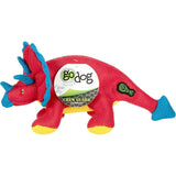 GoDog Dog Toy Double Chew Guard Dinos Triceratops