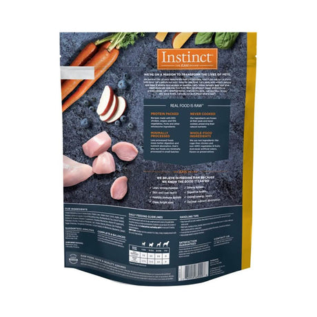 Instinct Raw Frozen Dog Food Chicken Bites