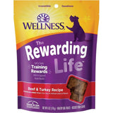 Wellness Dog Treats Soft & Chewy Rewarding Life Beef & Turkey Recipe