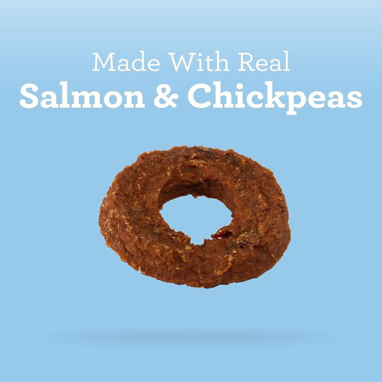 SmartBones Dog Treat Protein Rings with Real Salmon & Chickpeas