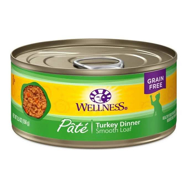 Wellness Wet Cat Food Complete Health Paté Turkey Dinner