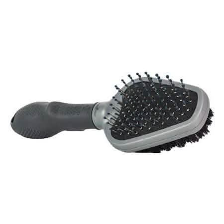 FURminator Dual Grooming Brush for Cats & Dogs