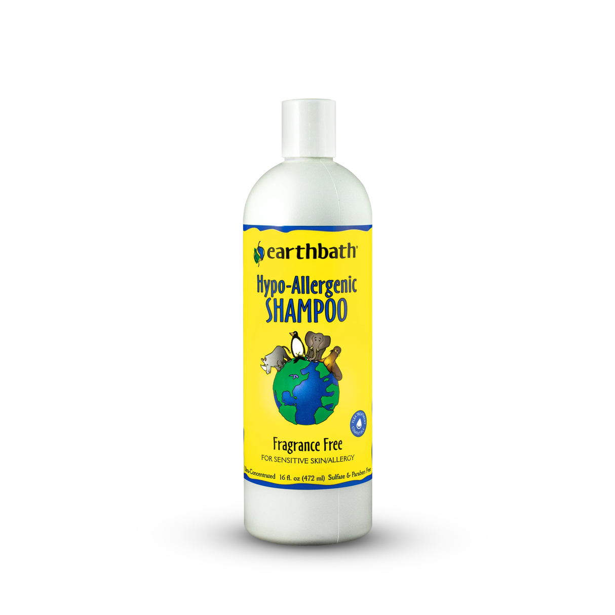 earthbath Hypo-Allergenic Shampoo Fragrance Free for Sensitive Skin / Allergy