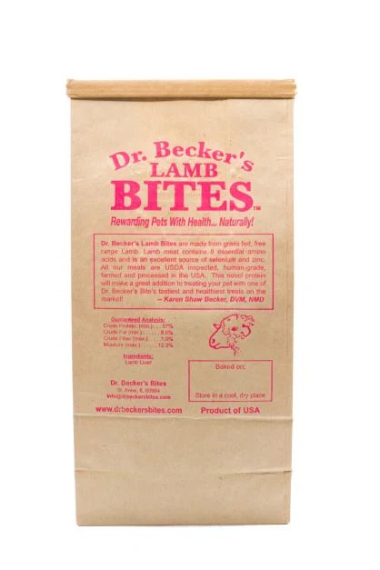 Dr. Becker's Dog Treat Lamb Bites