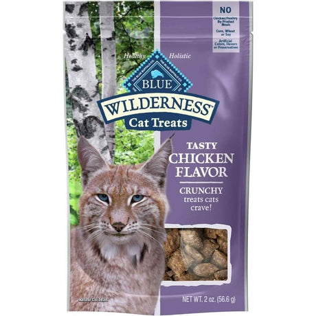 Blue Buffalo Cat Treat Wilderness Crunchy Chicken Flavor