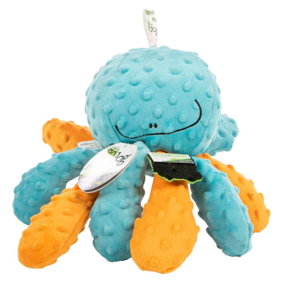 GoDog Dog Toy Crazy Tugs Octopus