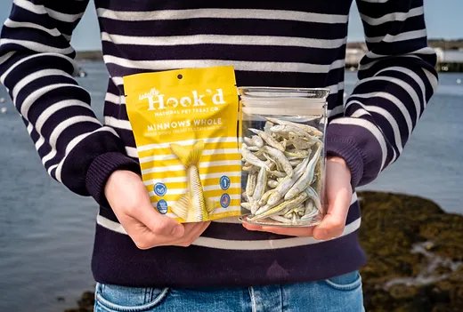 Totally Hook'd Dog Treat Freeze-Dried Minnows