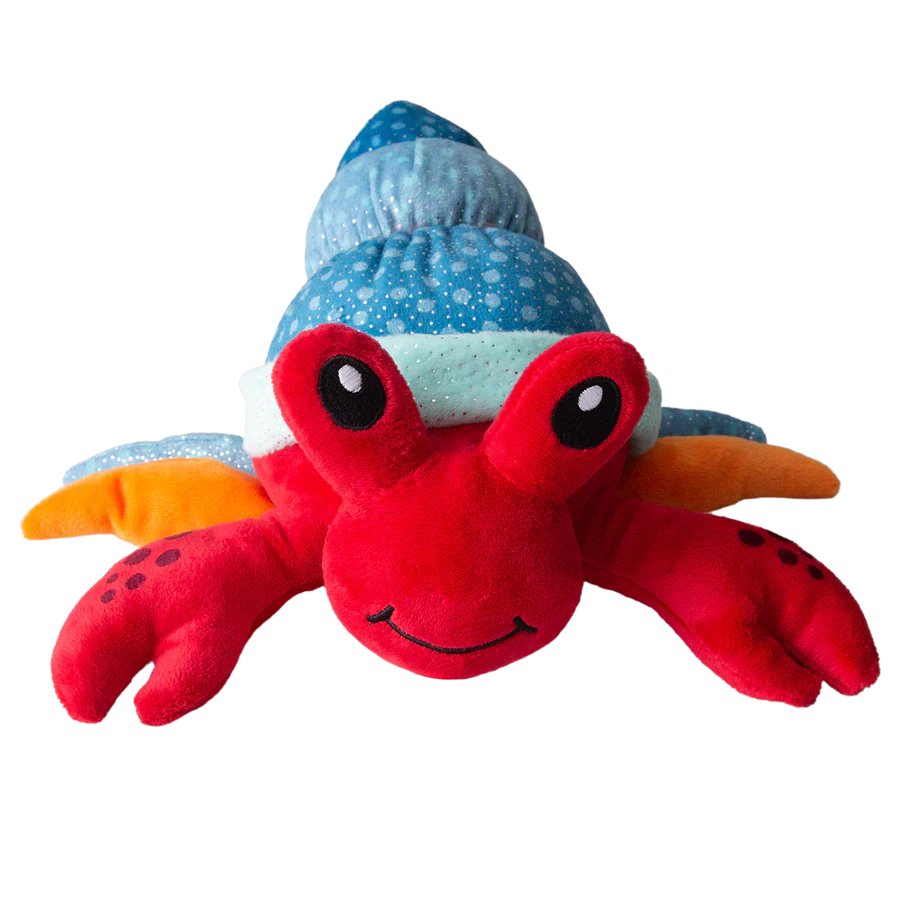 SnugArooz Dog Toy Hermie the Crab