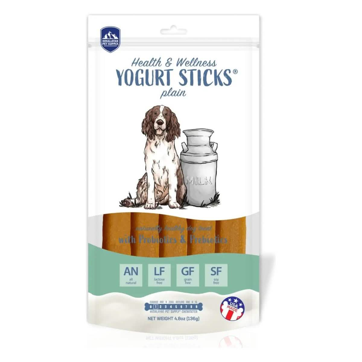 Himalayan Pet Supply Dog Treat Yogurt Sticks Plain