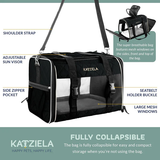 Katizela Pet Carrier Quilted Companion