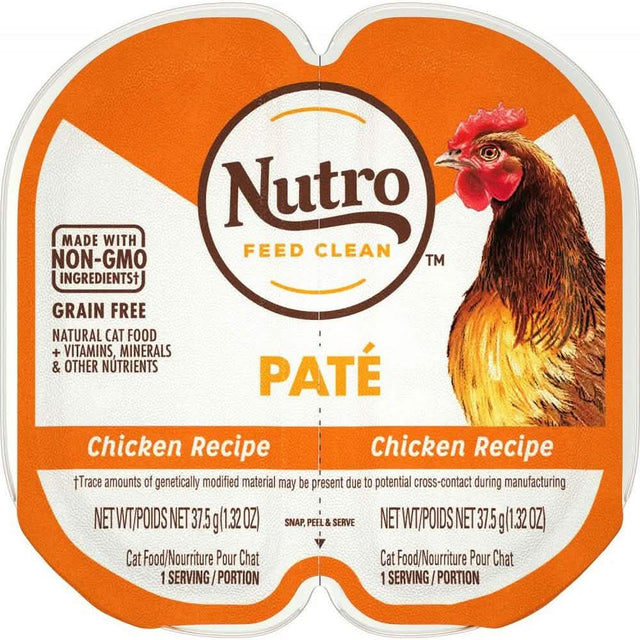 Nutro Wet Cat Food Perfect Portions Pate Chicken Recipe