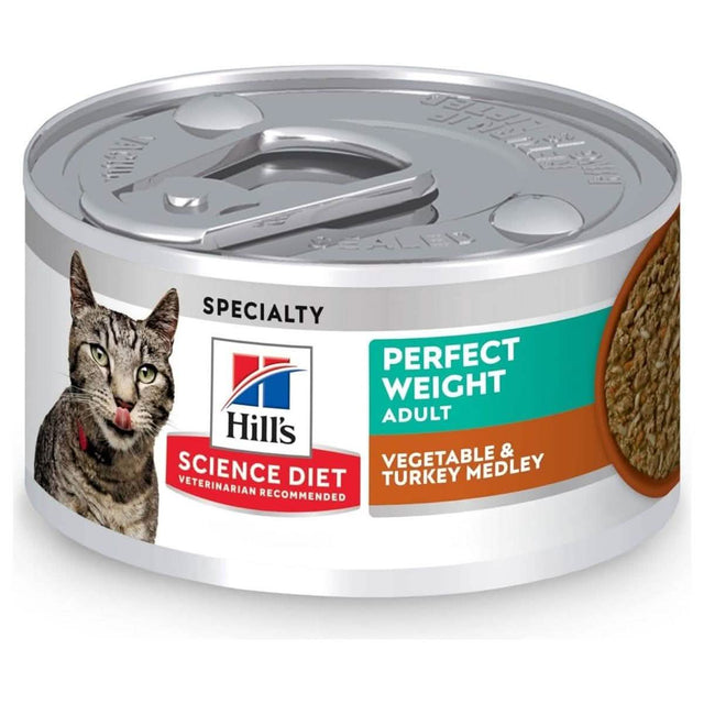 Hill's Science Diet Perfect Weight Adult Vegetable & Turkey Medley