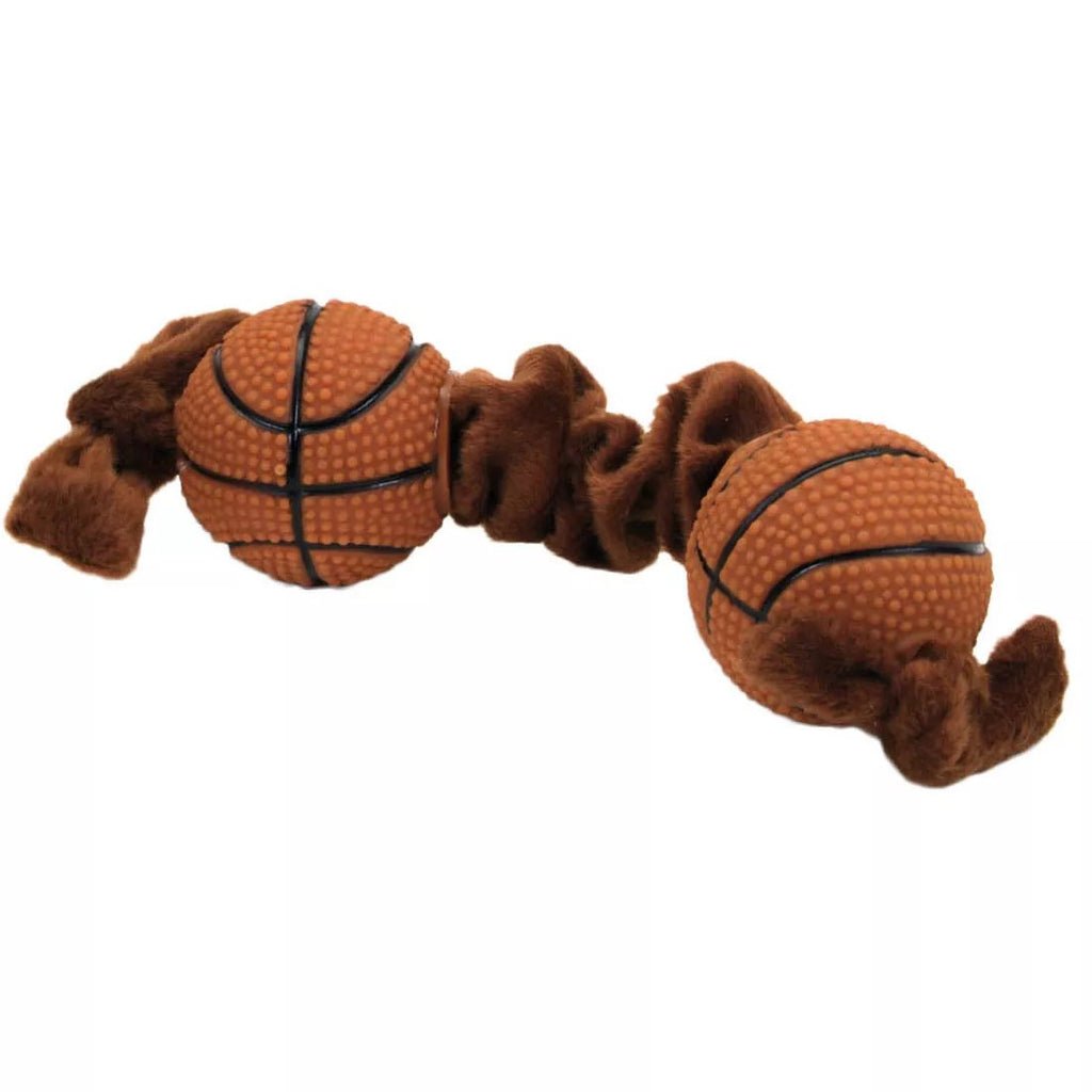 Li'l Pals by Coastal Dog Toy Plush and Vinyl Basket Balls