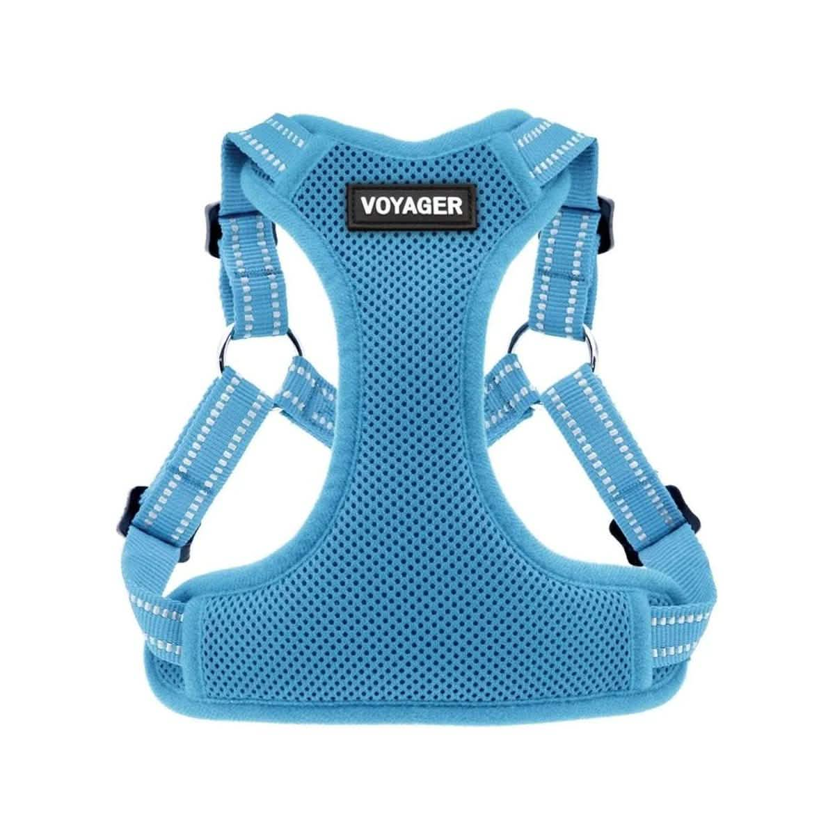 Voyager Step-In Flex Adjustable Pet Harness - Baby Blue