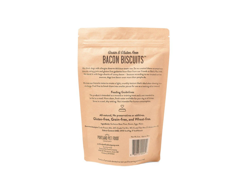 Portland Dog Treat Bacon Biscuits