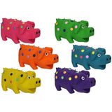 MultiPet Dog Toy Latex Globlets Pig - Assorted Colors