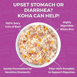 Koha Cooked Shelf Stable Dog Food Limited Ingredient Bland Diet Beef & White Rice with Pumpkin