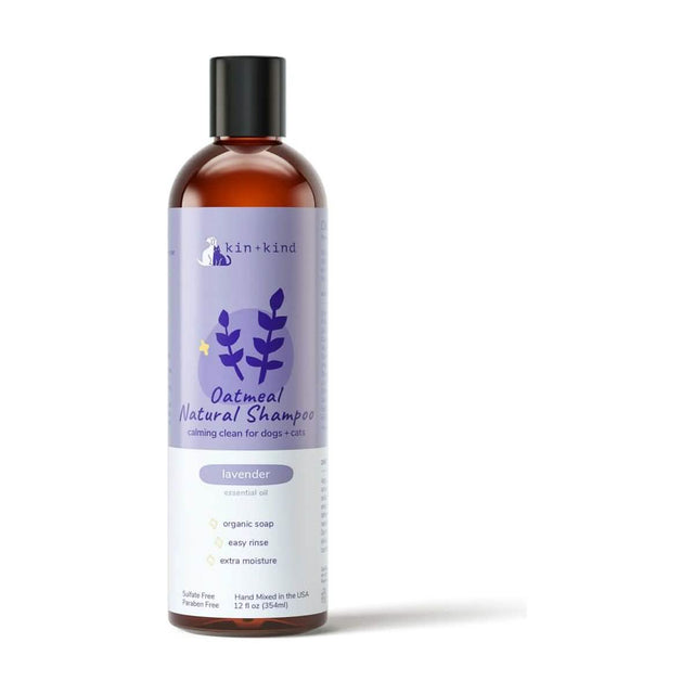 Kin+Kind Natural Shampoo Oatmeal & Lavender for Dogs & Cats