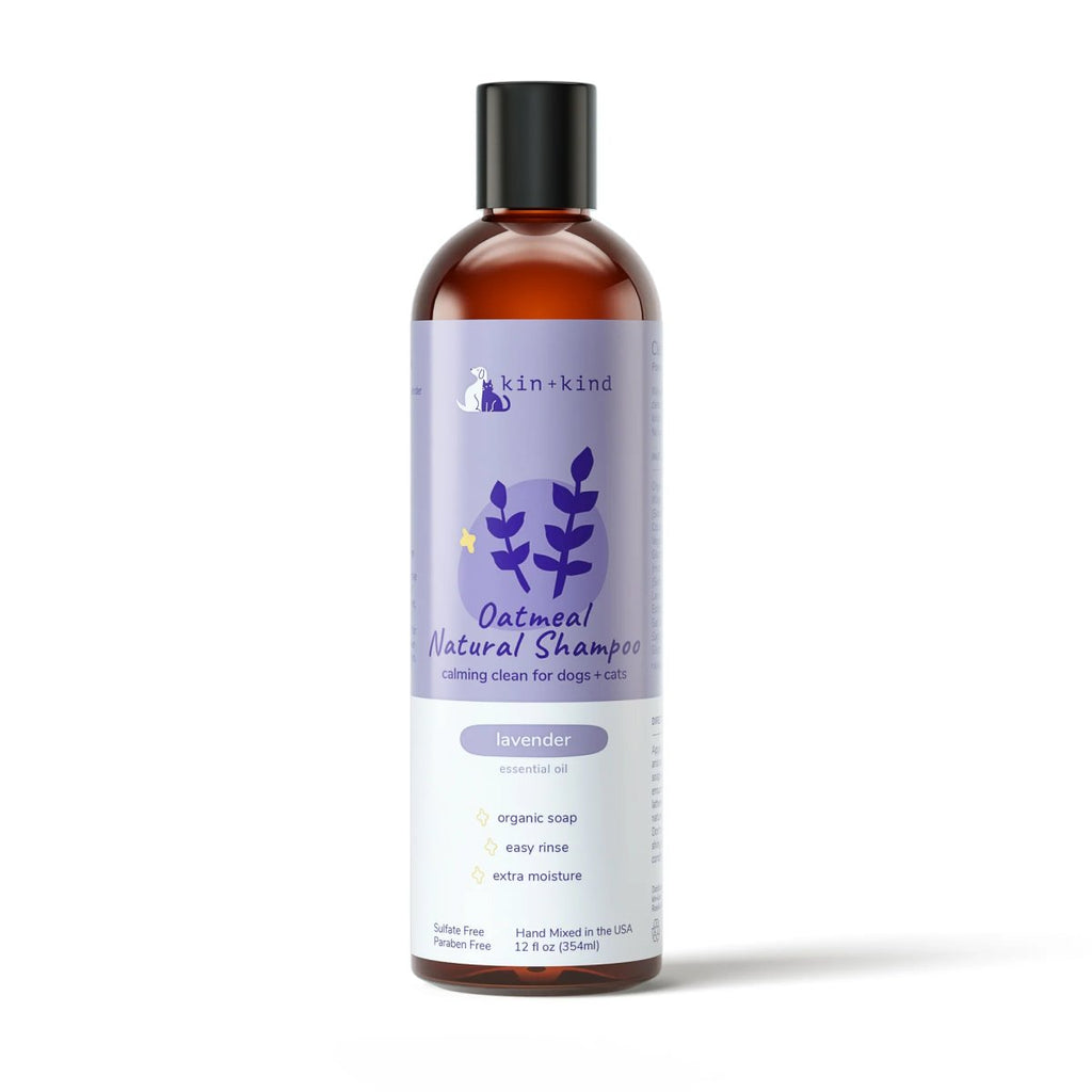 Kin+Kind Natural Shampoo Oatmeal & Lavender for Dogs & Cats