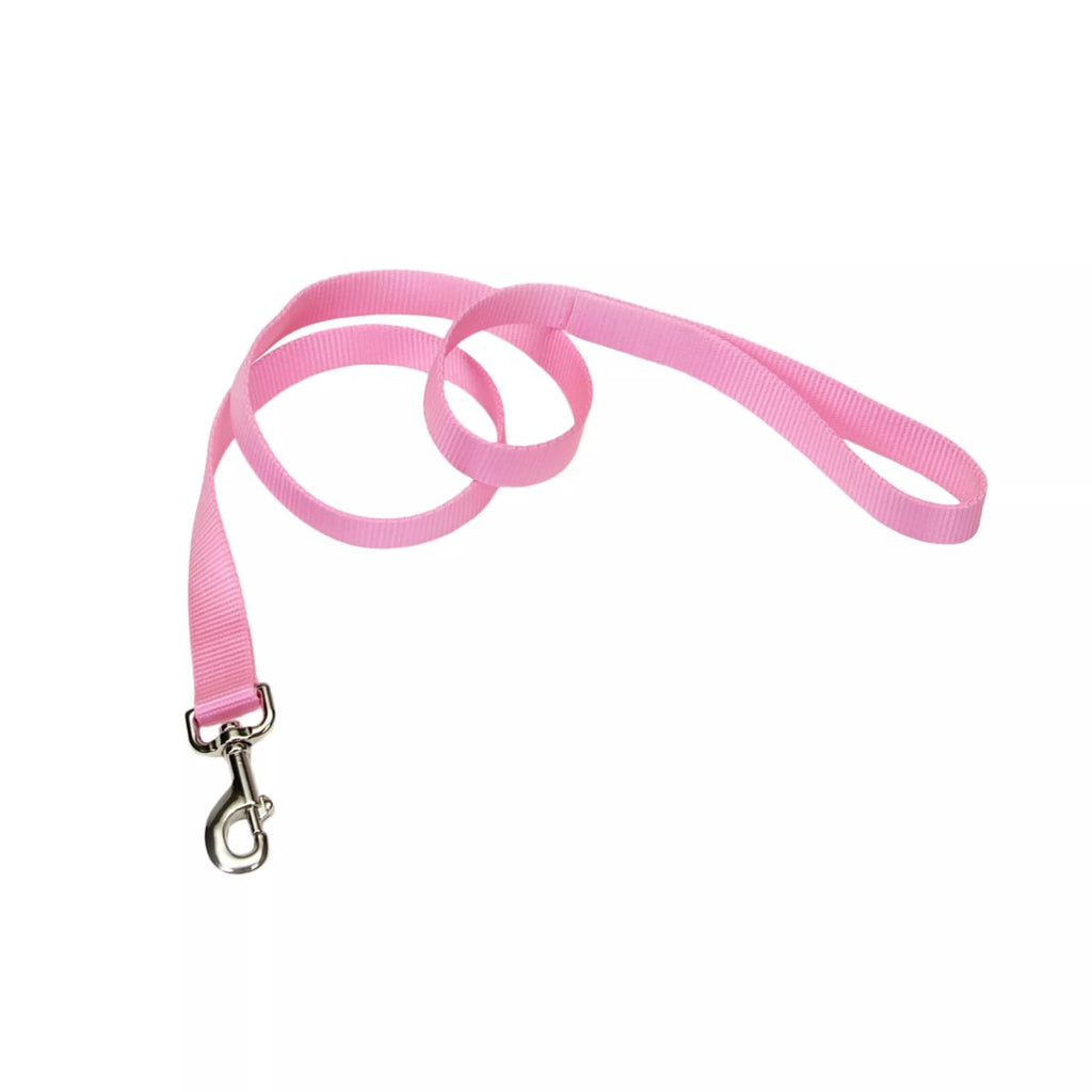 Coastal Nylon Leash 1" Wide Pink (Available in 4ft or 6ft)