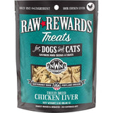 Raw Rewards Dog & Cat Treat Freeze Dried Chicken Liver