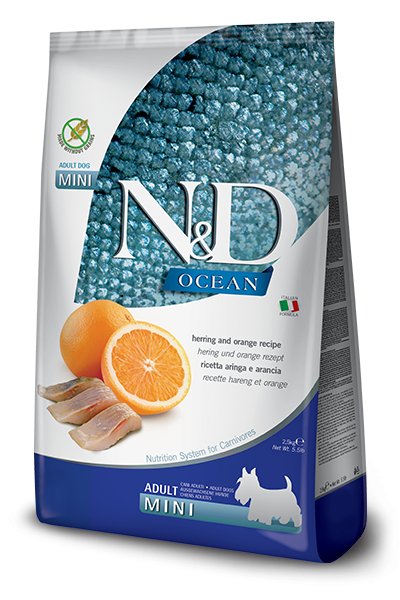 Farmina Dry Dog Food N&amp;D Ocean Adult Mini Herring