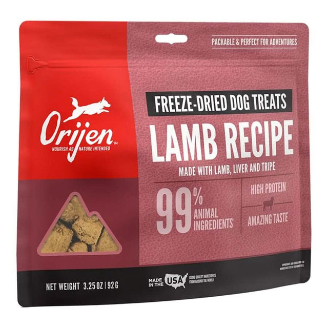 Orijen Dog Treat Freeze-Dried Lamb Recipe