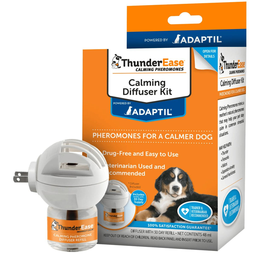 ThunderEase Calming Diffuser Kit with Adaptil Pheromones for a Calmer Dog