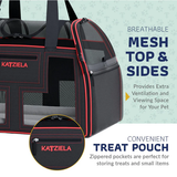 Katziela Pet Carrier Luxury Lorry with Removable Wheels