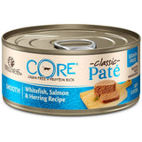 Wellness Wet Cat Food Core Classic Paté Smooth Whitefish, Salmon & Herring Recipe