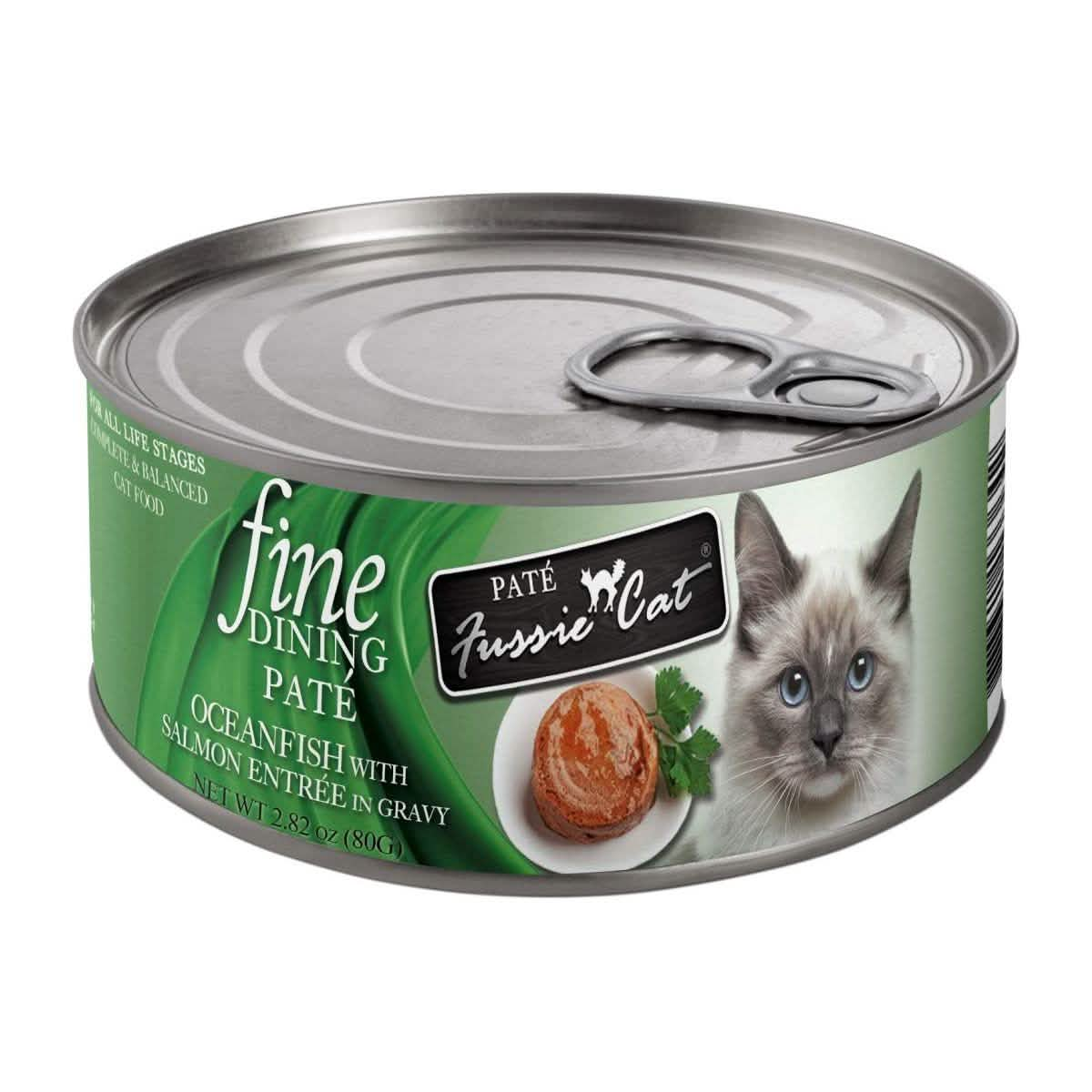 Fussie Cat Wet Cat Food Tuna with Ocean Fish Formula in Gravy