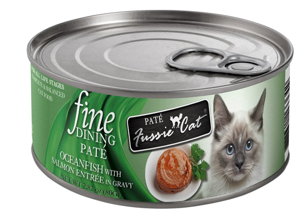 Fussie Cat Wet Cat Food Tuna with Ocean Fish Formula in Gravy