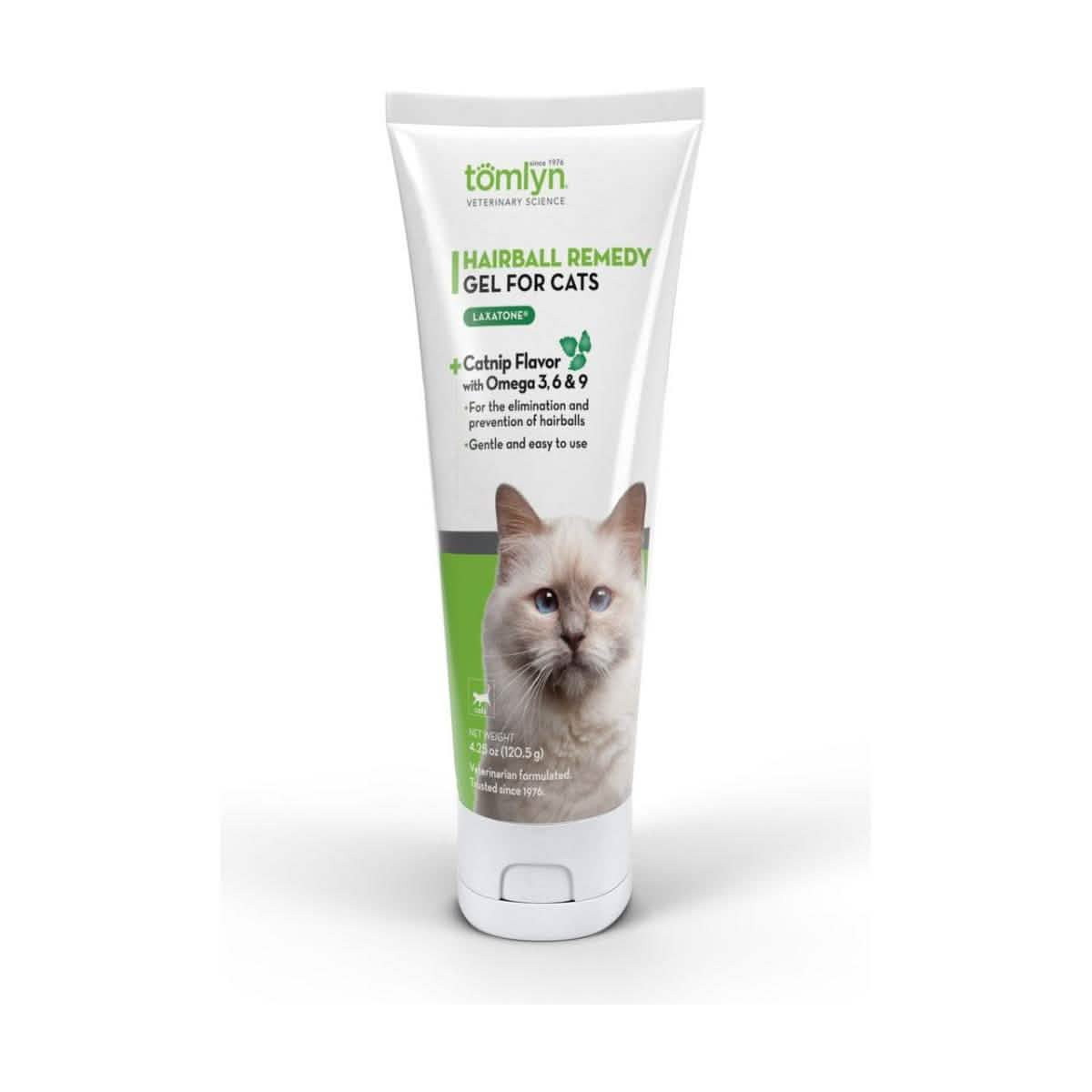 Tomlyn Hairball Remedy Gel Catnip Flavor for Cats