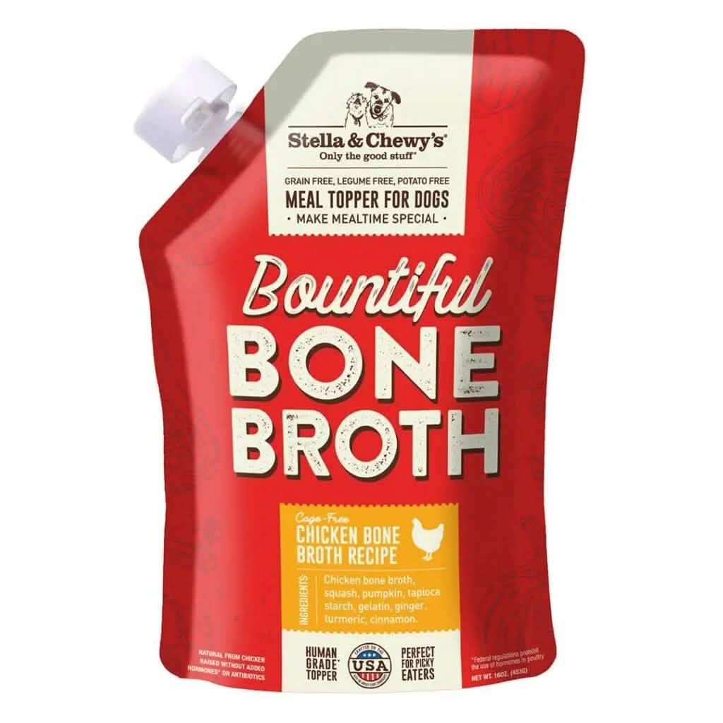 Stella & Chewy's Dog Food Topper Bountiful Chicken Bone Broth Recipe