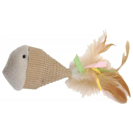 Turbo by Coastal Catnip Cat Toy Corrugated Cardboard Mouse