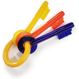 Nylabone Dog Toy Keys with Bacon Flavor for Teething Puppies