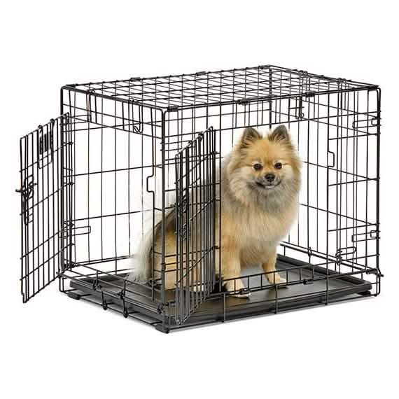 MidWest Homes for Pets Contour Dog Crate - Double Door