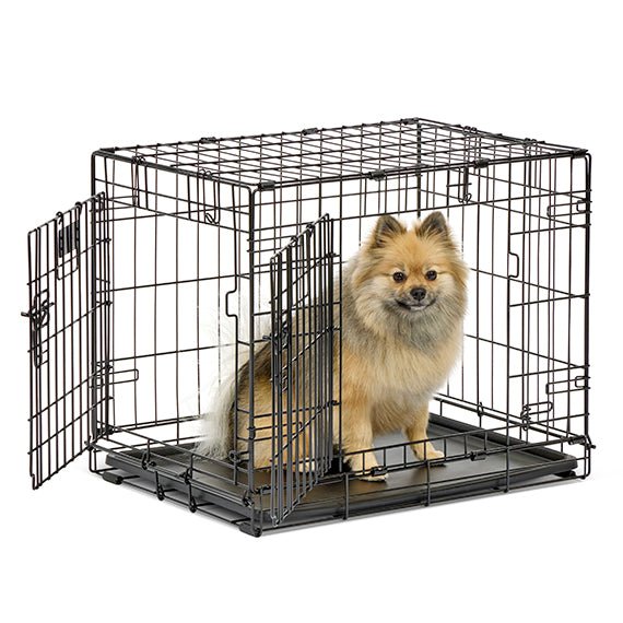 MidWest Homes for Pets Contour Dog Crate - Double Door