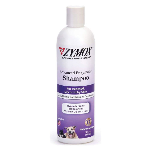 Zymox Advanced Enzymatic Oat Extract Enriched Shampoo for Dogs & Cats