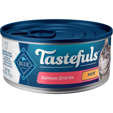 Blue Buffalo Wet Cat Food Tastefuls Paté Salmon Entrée