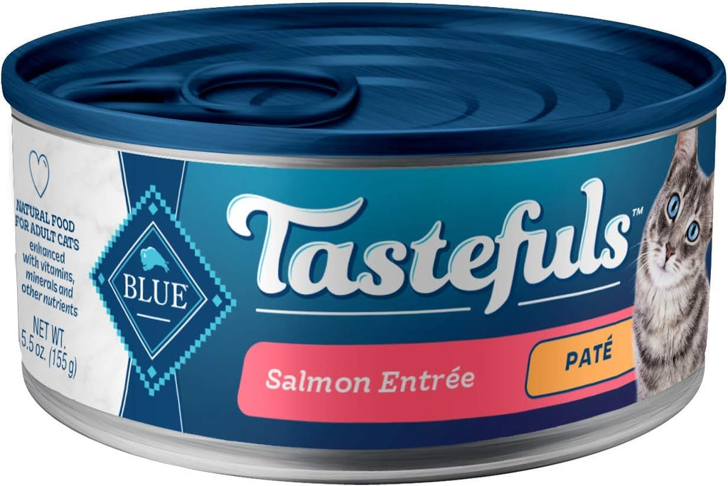 Blue Buffalo Wet Cat Food Tastefuls Paté Salmon Entrée