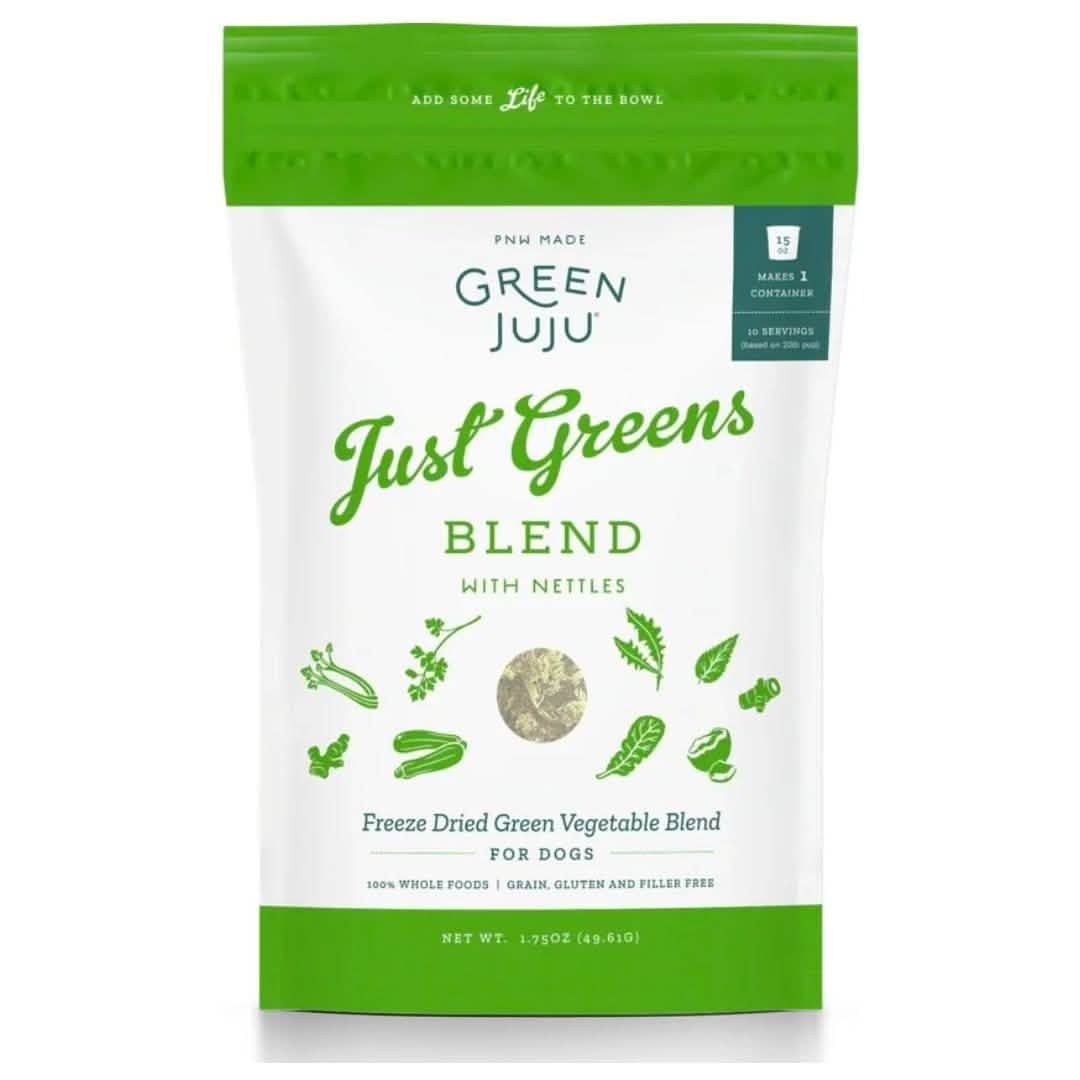 Green Juju Just Greens Freeze-Dried Green Vegetable Blend Supplement